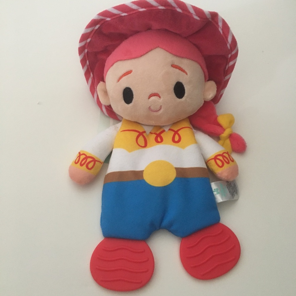 NEW Jessie Teething Sensory Baby Toy Lovey Disney Baby Toy Story Theme